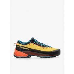 Buty podejściowe męskie La Sportiva TX4 Evo. Żółte buty trekkingowe męskie La Sportiva, bez zapięcia, trekkingowe. Za 881.99 zł.