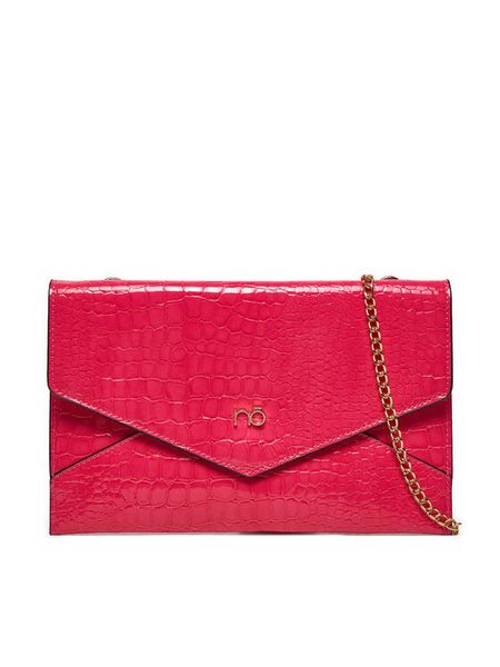 Nobo Torebka NBAG-P1530-C004 Czerwony. Czerwone torebki klasyczne damskie Nobo, bez wzorów, ze skóry, wizytowe, bez kołnierzyka, bez ramiączek. Za 169.99 zł.