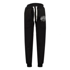 Spodnie dresowe męskie Geographical Norway Merci EO/PR 100 B67 czarne. Czarne spodnie dresowe męskie Geographical Norway, na lato, bez wzorów, z dresówki. Za 129.00 zł.
