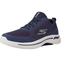 Tenisówki Skechers Model Go Walk Arch Fit-idyllic Kolor Niebieski. Niebieskie trampki i tenisówki męskie Skechers, bez wzorów, z tkaniny, bez zapięcia. Za 369.00 zł.