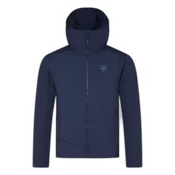 Kurtka narciarska z kapturem Rossignol Opside. Niebieskie kurtki damskie Rossignol, na zimę, bez wzorów, z kapturem. Za 789.99 zł.