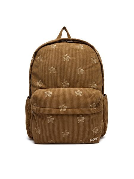 Roxy Plecak Feeling Emby ERJBP04930 Brązowy. Brązowe plecaki damskie Roxy, bez wzorów, z materiału, sportowe. Za 179.99 zł.