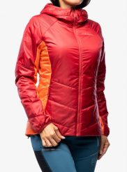 Kurtka ocieplana damska La Sportiva Mythic Primaloft Jkt. Czerwone kurtki damskie La Sportiva, s, bez wzorów, z materiału, bez kaptura. Za 1,392.10 zł.