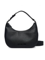 LOVE MOSCHINO Torebka JC4018PP1PLT000B Czarny. Czarne torebki klasyczne damskie Love Moschino, bez wzorów, ze skóry, bez dodatków. Za 854.99 zł.