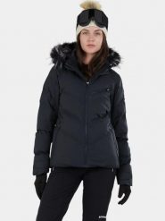 Kurtka Narciarska Damska Fundango Elyra. Czarne kurtki narciarskie i snowboardowe damskie Fundango, m, z aplikacjami, z materiału, bez kaptura, narciarskie. Za 499.00 zł.