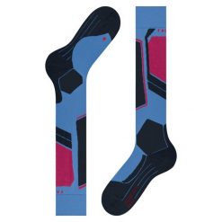 Skarpetki damskie Falke SK4 Advanced. Niebieskie skarpetki damskie Falke, bez wzorów. Za 205.50 zł.