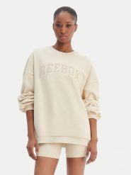 Reebok Bluza Reebok x Ewa Chodakowska Kalina RK25622CCW Beżowy Relaxed Fit. Brązowe bluzy bez kaptura damskie Reebok, xl, z bawełny. Za 249.99 zł.