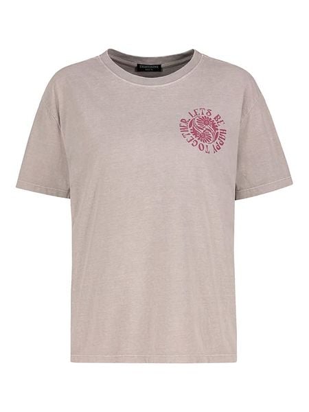 Eight2Nine Koszulka w kolorze jasnoróżowym rozmiar: L. Różowe t-shirty damskie Eight2Nine, l, bez wzorów, z bawełny, bez kołnierzyka. Za 66.00 zł.