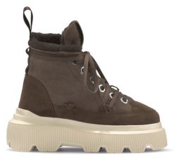 Śniegowce damskie INUIKII MATILDA SHEARLING. Brązowe śniegowce damskie Inuikii. Za 1,153.99 zł.