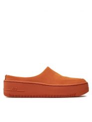 Nike Klapki W AF1 Lover Xx AO1523 800 Pomarańczowy. Brązowe klapki damskie Nike, bez wzorów, z nubiku, bez obcasa. Za 409.99 zł.