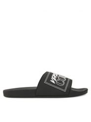 Versace Jeans Couture Klapki 78YA3SQ3 Czarny. Czarne klapki i japonki męskie Versace Jeans Couture, z jeansu. Za 179.99 zł.