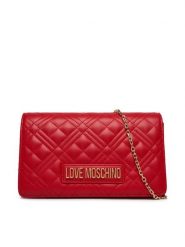 LOVE MOSCHINO Torebka JC4079PP1OLA0500 Czerwony. Czerwone torebki wieczorowe Love Moschino, bez wzorów, ze skóry, wizytowe, bez kołnierzyka, bez ramiączek. Za 639.99 zł.