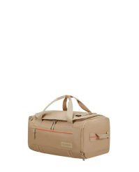 Torba podróżna American Tourister Duffle S 4. Brązowe torebki klasyczne damskie AMERICAN TOURISTER, bez wzorów, z materiału, bez dodatków. Za 209.99 zł.