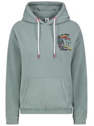 Sublevel Bluza polarowa w kolorze zielonym rozmiar: XS. Zielone bluzy z kapturem damskie Sublevel, xs, z polaru. Za 60.73 zł.