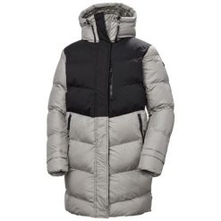 Damska kurtka puchowa Helly Hansen Explorer. Brązowe kurtki damskie Helly Hansen, na zimę, bez wzorów, z puchu, bez kaptura. Za 1,299.00 zł.