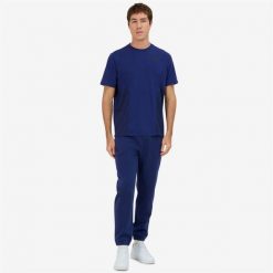 Spodnie do biegania Kappa Gesso. Niebieskie spodnie sportowe męskie Kappa, z dresówki. Za 288.00 zł.