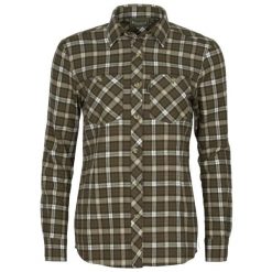 Bluzka damska Pinewood Felicia. Zielone bluzki sportowe damskie Pinewood, l, z bawełny, bez kołnierzyka, bez ramiączek. Za 329.99 zł.