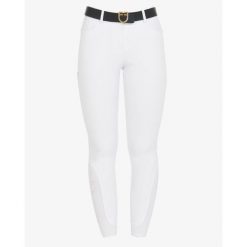 Equestro Dames Zomer Rijbroek Zenda Knie Grip Wit -. Białe szorty męskie EQUESTRO, bez wzorów. W wyprzedaży za 645.15 zł.