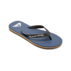 Klapki dla Mężczyzn MOLOKAI CORE Niebieski. Niebieskie klapki i japonki męskie Quiksilver, z gumy. Za 89.00 zł.