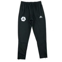 Spodnie dresowe męskie Adidas czarne. Czarne spodnie sportowe męskie Adidas, z dresówki. Za 106.46 zł.