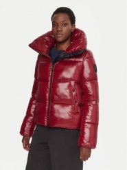 Save The Duck Kurtka zimowa D39370W LOVE21 Bordowy Regular Fit. Czerwone kurtki damskie SAVE THE DUCK, na zimę, bez wzorów, z syntetyku, bez kaptura. Za 1,539.00 zł.
