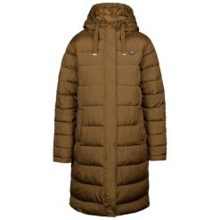 Kurtka Ocieplana Damska Leyla. Zielone kurtki damskie Trespass, na zimę, l, bez wzorów, z materiału, z kapturem. Za 289.99 zł.