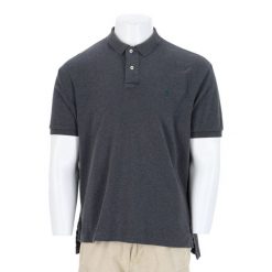 Second life - Polo Ralph Lauren koszulka męska z krótkim rękawem - Jak nowy. Szare koszulki polo męskie Ralph Lauren, l, bez wzorów, z materiału, bez ramiączek. Za 127.76 zł.