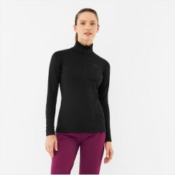 Bluza techniczna trekkingowa damska Viking Admont czarna. Czarne bluzy sportowe damskie VIKING, l, z elastanu. Za 162.60 zł.