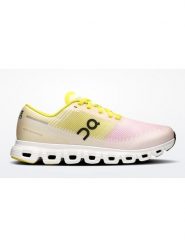 ON RUNNING Buty "Cloud 6" w kolorze żółto-jasnoróżowym do biegania rozmiar: 42. Żółte obuwie do biegania damskie On Running. Za 588.81 zł.