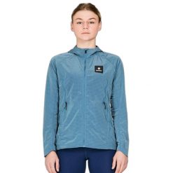 Damska kurtka z kapturem Saysky Clean Pace Shield. Niebieskie kurtki damskie SAYSKY, s, bez wzorów, z kapturem. Za 584.90 zł.