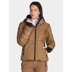 Kurtka Softshell Damska Luhta Mallatunturit. Brązowe kurtki softshell damskie Luhta, bez wzorów, z softshellu, bez kaptura. Za 959.20 zł.