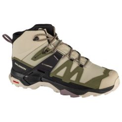Buty Salomon X Ultra 4 Mid Gtx 474550 zielone. Zielone buty trekkingowe męskie z gore-texu, bez zapięcia, wspinaczkowe, gore-tex. Za 963.45 zł.