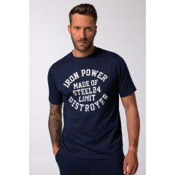 Męski T-shirt Iron Anvil fitness rękaw 1/2 szybkoschnący do roz. 7XL. Niebieskie t-shirty męskie JAY-PI, m, bez wzorów, z bawełny, bez kołnierzyka. Za 143.99 zł.