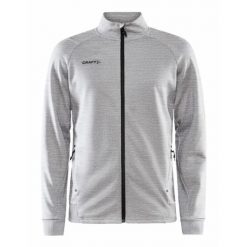 Bluza sportowa męska Craft Adv Unify. Szare bluzy sportowe męskie Craft, bez wzorów, z poliesteru, biznesowe, bez kołnierzyka, bez ramiączek. Za 398.00 zł.