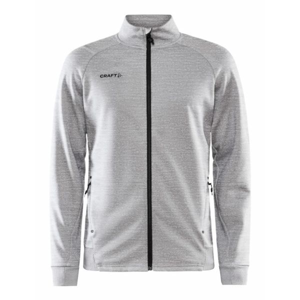 Bluza sportowa męska Craft Adv Unify. Szare bluzy sportowe męskie Craft, bez wzorów, z poliesteru, biznesowe, bez kołnierzyka, bez ramiączek. Za 398.00 zł.