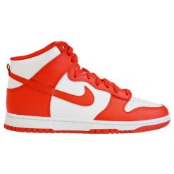 Buty sportowe męskie Nike Dunk High University. Białe buty sportowe na co dzień męskie Nike, bez zapięcia. Za 989.00 zł.