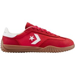 Buty sportowe Converse Run Star Trainer Suede. Czerwone buty sportowe na co dzień męskie Converse, z zamszu, bez zapięcia, na fitness i siłownię. Za 490.00 zł.