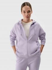 BLUZA DRESOWA DAMSKA 4F ROZPINANA Z KAPTUREM XS TSWSF1541 KOLOR WIELO KOLOROWY. Bluzy sportowe damskie 4f, l, bez wzorów, z dresówki, bez ramiączek, z kapturem. Za 179.99 zł.
