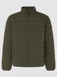 Pepe Jeans Kurtka pikowana "Tomi" w kolorze khaki rozmiar: XL. Brązowe kurtki męskie Pepe Jeans, xl, bez wzorów, z jeansu, bez kaptura. Za 232.78 zł.