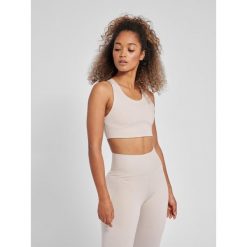 Damski biustonosz sportowy Hummel MT Grace. Szare biustonosze sportowe damskie HUMMEL, bez wzorów. Za 204.00 zł.