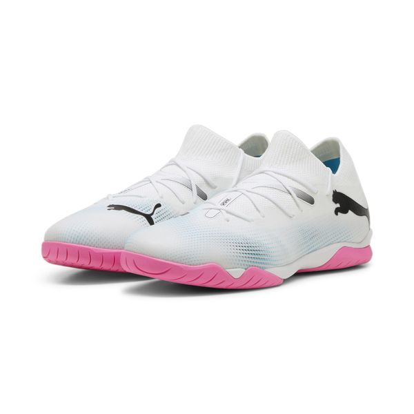 Buty piłkarskie Puma Future 7 Match IT. Białe buty fitness męskie Puma, do piłki nożnej. Za 209.09 zł.