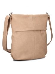 Zwei Torebka w kolorze beżowym - 31 x 32 x 13 cm rozmiar: onesize. Brązowe torebki klasyczne damskie Zwei, bez wzorów, z materiału, bez dodatków. Za 197.63 zł.