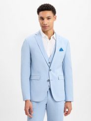 Finshley & Harding kurtka modułowa - Oakland Mężczyźni Slim Fit niebieski, 42. Niebieskie kurtki męskie Finshley & Harding, m, bez wzorów, z syntetyku, klasyczne, bez kaptura. Za 549.95 zł.