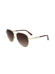 Guess Damskie okulary przeciwsłoneczne w kolorze złoto-brązowym rozmiar: 59. Brązowe okulary przeciwsłoneczne damskie Guess. Za 218.57 zł.