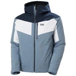 Kurtka narciarska Helly Hansen Carv Lifaloft 2.0. Niebieskie kurtki męskie Helly Hansen, m, bez wzorów, z kapturem, narciarskie. Za 1,472.30 zł.