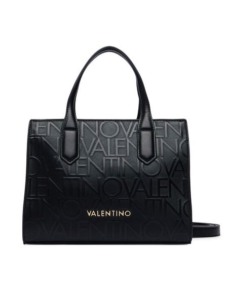 Valentino Torebka Gynevra Re VBSA6804 Czarny. Czarne torebki klasyczne damskie Valentino, bez wzorów, ze skóry, bez dodatków. Za 679.99 zł.