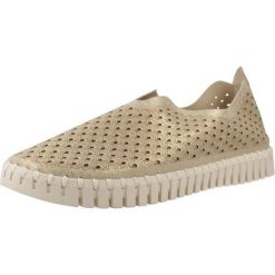 Buty ILSE JACOBSEN 179043 Złoty. Żółte obuwie trekkingowe damskie Ilse Jacobsen. Za 250.99 zł.