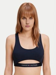 Tommy Hilfiger Góra od bikini UW0UW06359 Granatowy. Niebieskie bikini damskie Tommy Hilfiger, bez wzorów. Za 189.99 zł.