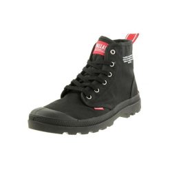 Buty sportowe Sneakersy unisex, Palladium Pampa Hi Dare. Czarne buty sportowe na co dzień damskie Palladium, bez wzorów, trekkingowe. Za 379.99 zł.