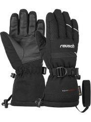 Reusch Rękawiczki narciarskie "Magnus GORE-TEX Junior" w kolorze czarnym rozmiar: 4,5. Czarne rękawiczki dziecięce REUSCH, z gore-texu, bez ramiączek. Za 176.91 zł.